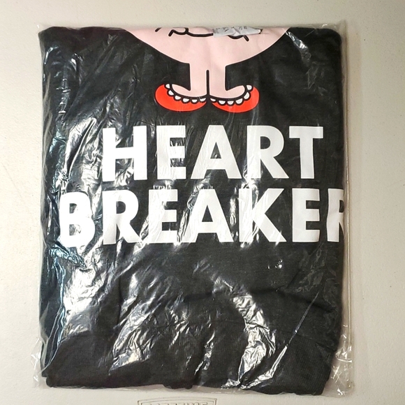 ❤️NWT VINTAGE TORRID FLEECE SWEATSHIRT - LITTLE MISS HEARTBREAKER - PLUS SIZE - Picture 5 of 11